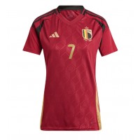 Camisa de time de futebol Bélgica Kevin De Bruyne #7 Replicas 1º Equipamento Feminina Europeu 2024 Manga Curta
